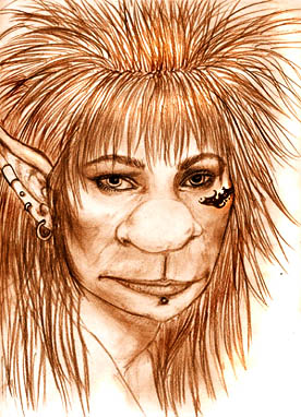 Tina Troll by Deborah Dixon