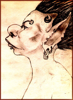 Woman Troll by Deborah Dixon