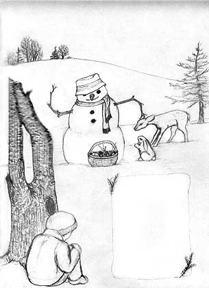 Color Snowman