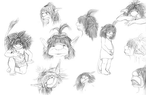 The many moods of Dunkers Troll